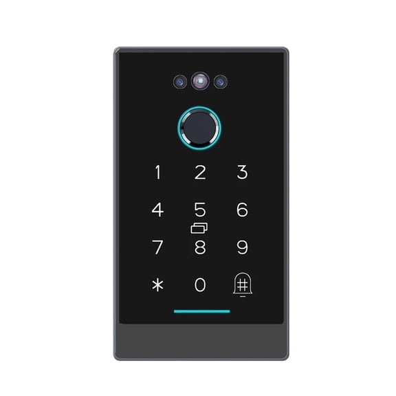 Biometric Access Control System Multi-Mode RFID/Password/App Fingerprint Recognition Time ,Keyless Entry Deadbolt