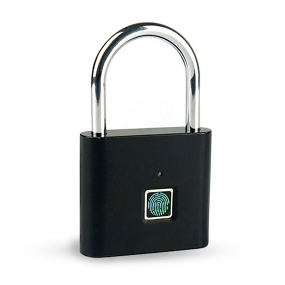 Biometric Door Lock Keyless Fingerprint Padlock Security Fingerprint Lock Electric Luggage Case Smart Lock Anti-theft Door Lock ,Easy to Use