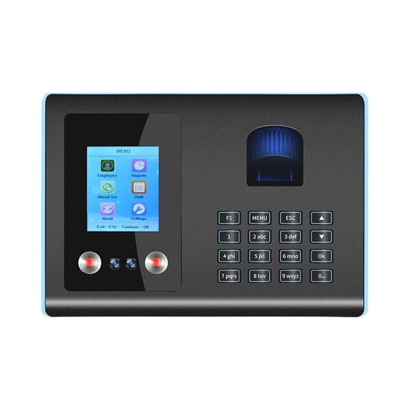 Biometric Face Fingerprint Recognition Time Attendance System Machine Device Machine ,Versatile Punching Options