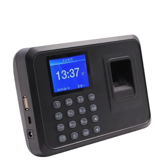 Biometric Fingerprint Attendance Machine Smart Fingerprint Time Attendance Machine Time Clocking Recorder Employee Worker Device ,Versatile Punching Options