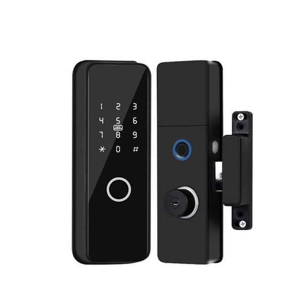 Biometric Fingerprint Intelligent Smart Lock Bluetooth App Remote Unlock Electronic Door Lock
