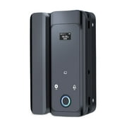 Biometric Fingerprint Lock No Wiring Smart Door Lock Digital Code Frameless Sliding Glass Wooden Office Electronic Door Lock