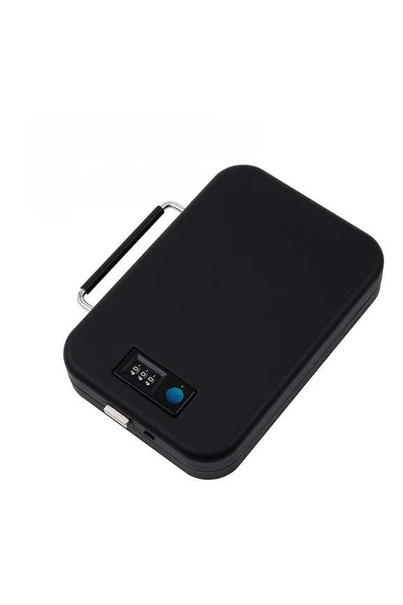 Biometric Fingerprint Password Safes Portable Safe Box Storage for Home Car Cash Smart Mini safety ,Multiple Options Available