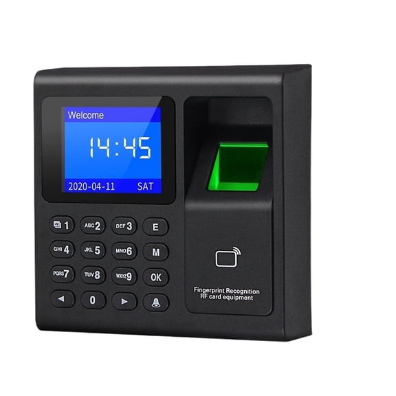 Biometric Fingerprint RFID Access Control Keypad System Electronic USB Time Clock Recorder Attendance Machine