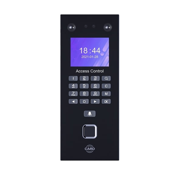 Biometric Fingerprint Recognition Device Face Time Attendance System Kits RJ45 LAN Network Electronic Machine For Office - Efficient Management