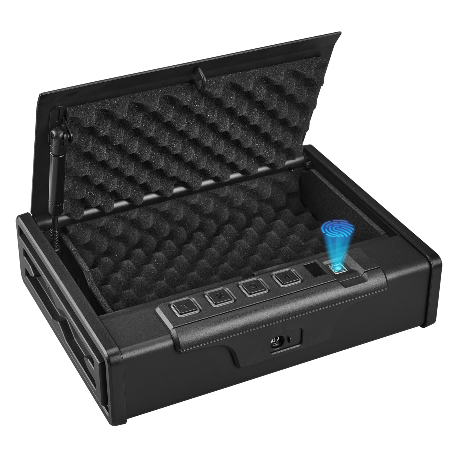 Biometric Fingerprint Safe, Three Ways Quick Access Lock Box for with