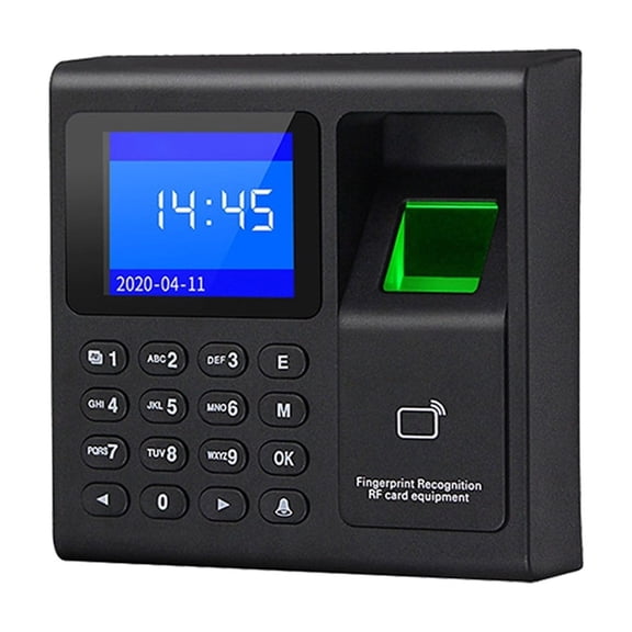 Biometric Fingerprint Scanner RFID Access Control System 1000 Users USB Time Recorder Attendance Machine For Factory Office - Efficient Management