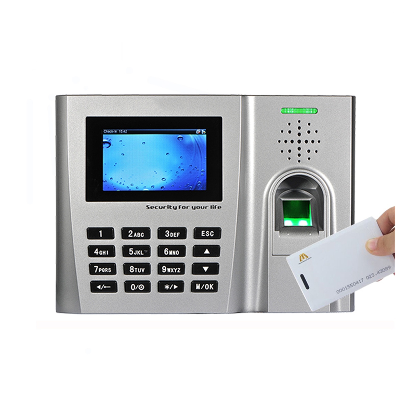 Biometric Fingerprint Time Attendance System Clock Recorder Employee