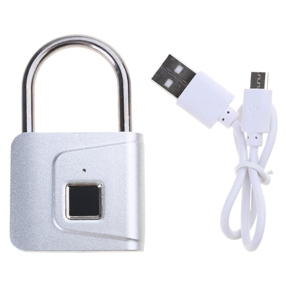 Biometric Gym Lockers Lock Fingerprint Padlocks Quick Unlocks Padlocks Outdoor Weatherproof Lock Metal Lock for Outdoor Use