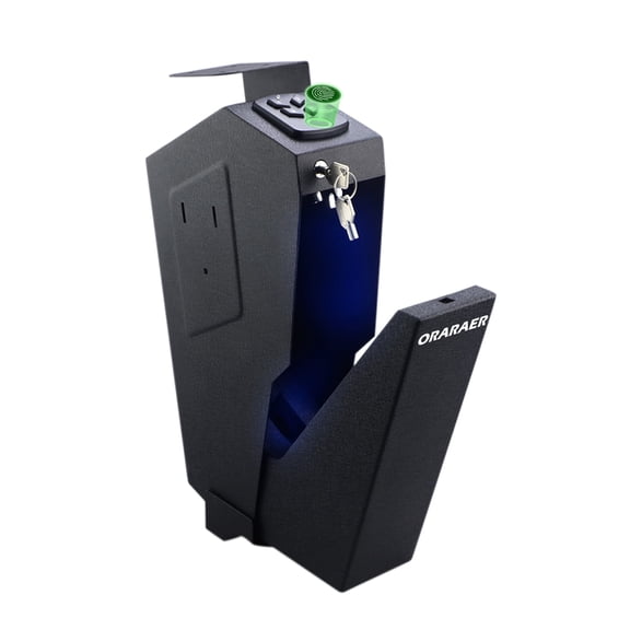 ORARAER Biometric Lock Wall Safe, Black