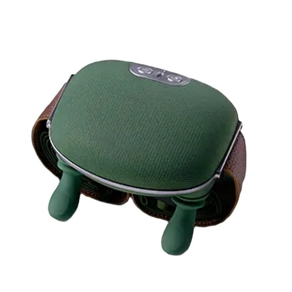 Biomimetic Heating Wireless Portable Finger Pressure Neck And Back Deep Tissue 4D Kneading And Massage Simulating Human Hands