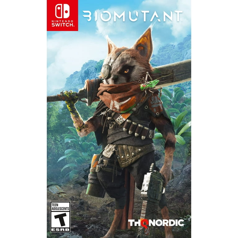 Biomutant: Nintendo Switch Games and Software - Unleash Your Inner Mutant  on the Go! 