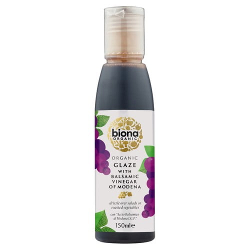 Biona Organic Balsamic Glaze 150ml, British Import (Pack of 2)