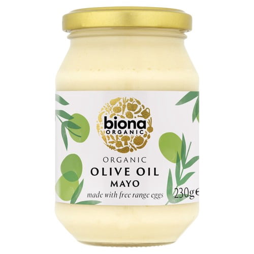 Biona Organic Mayonnaise with Olive Oil 230g, British Import (Pack of 2)