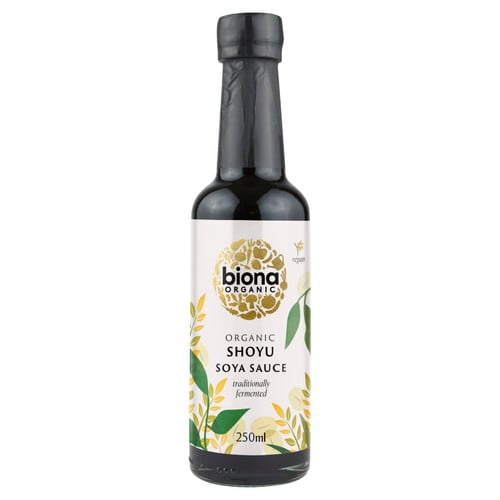 Biona Organic Shoyu Soy Sauce 250ml, British Import (Pack of 2)