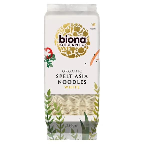 Biona Organic Spelt White Asia Noodles - British Organic Brand