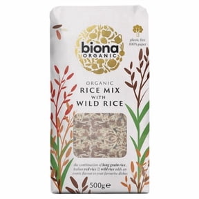 Biona Organic Wild Rice Mix 500g, British Import (Pack of 3)