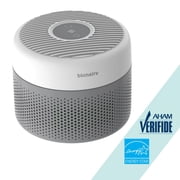 Bionaire True HEPA Air Purifier for Small Rooms Up to 345 sq. ft with 3-Speed, 360  Air Intake, Digital Controls and Removes 99.97% of Airborne Particles - White