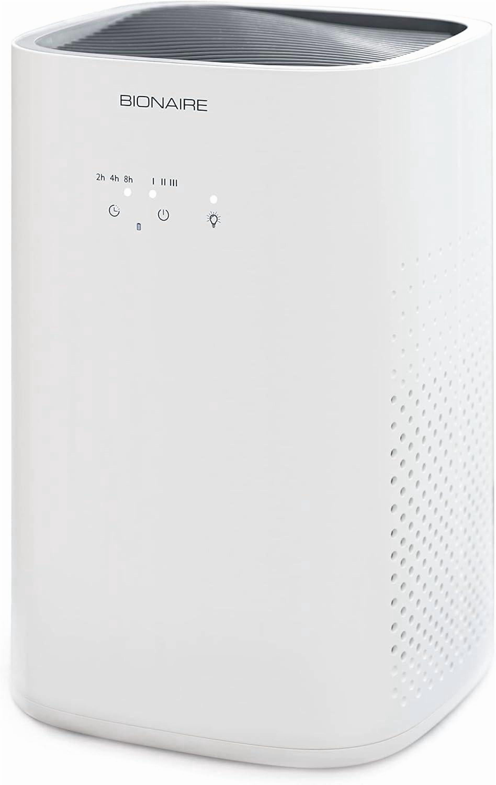 Bionaire True HEPA 360° Air Purifier for Allergens, Pets & Dust, 3