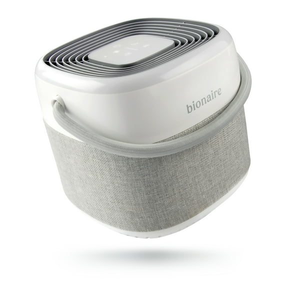 Bionaire True HEPA Sense Air Purifier with 4-in-1 Filtration and Aromatherapy for Rooms up to 413 sq. ft, White