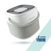 Bionaire True HEPA Sense Air Purifier for Rooms Up to 413 sq. ft with 4-in-1 Filtration & Aromatherapy, Sunrise Wake-Up Light and Red Light Sleep Support - White