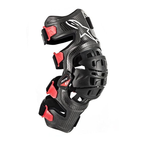 Alpinestars Bionic-10 Carbon Left Mens Motocross Knee Brace - Small