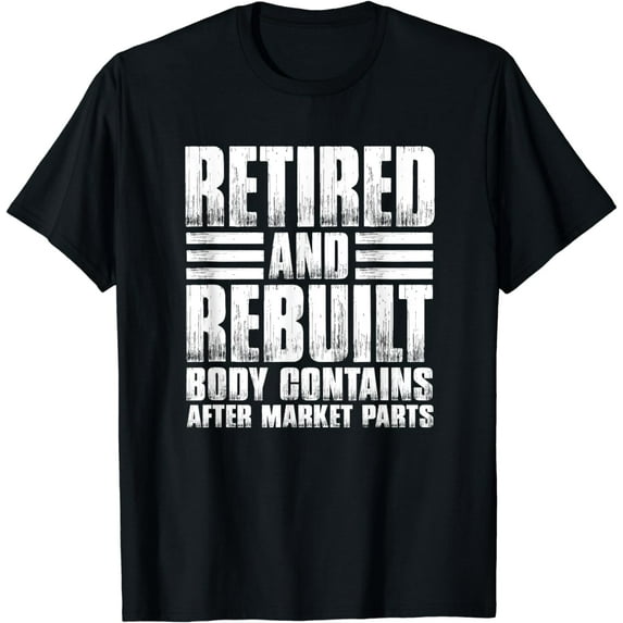 Bionic Aftermarket Parts Design - Knee and Hip Replacement T-Shirt