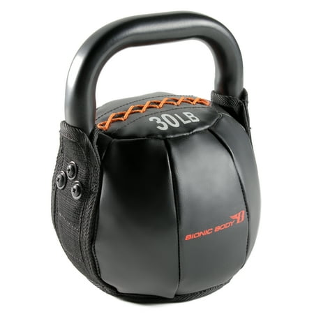Bionic Body 30lb Soft Kettlebell, Single