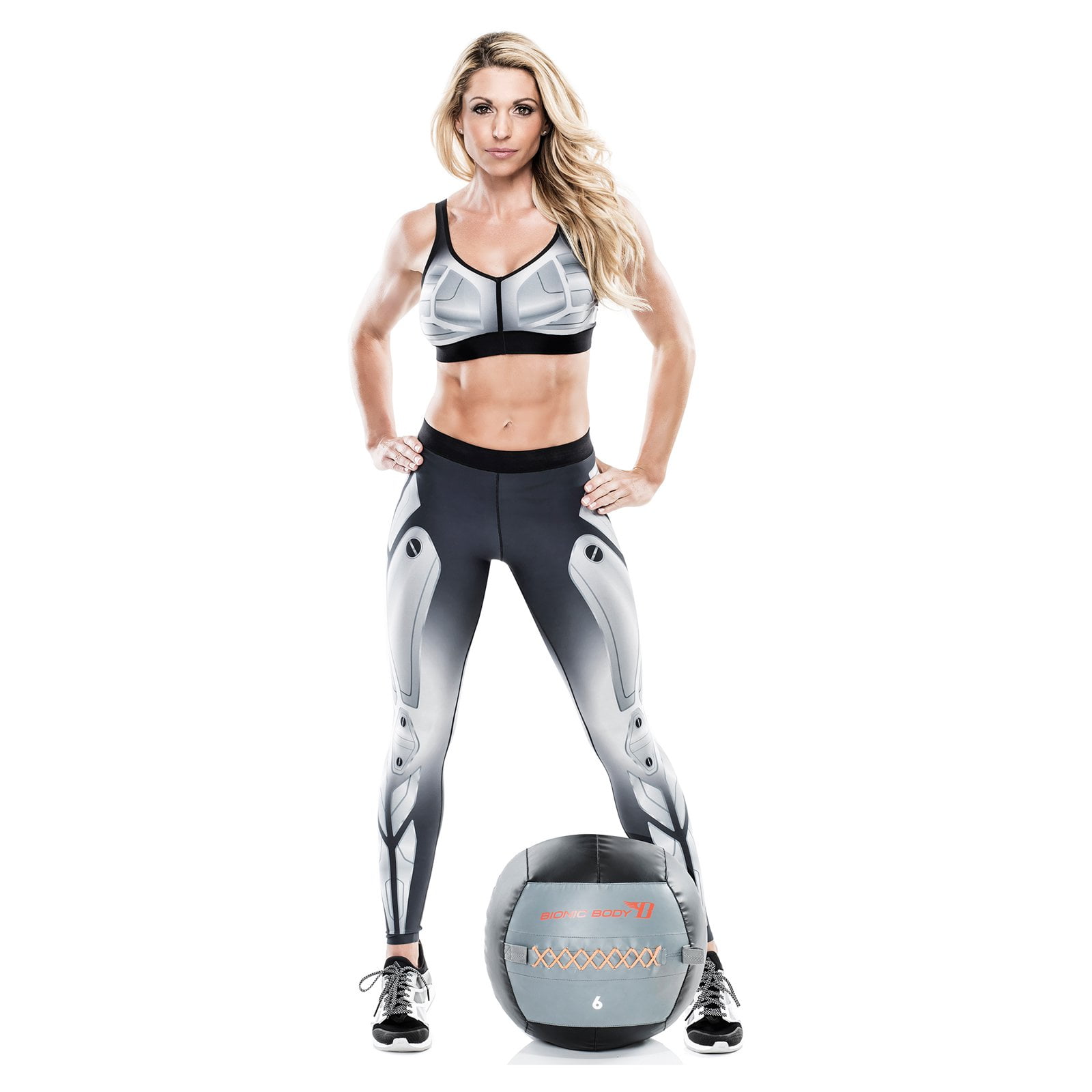 Bionic Body by Kim Lyon 14 lb. Wall Ball BBWB-1214