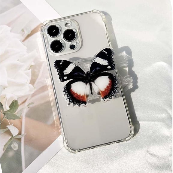 Bionic Butterfly Phone, Animal Lovers, Decoration Phone Grip, Animal Lover Phone Holder, E-Reader Accessory