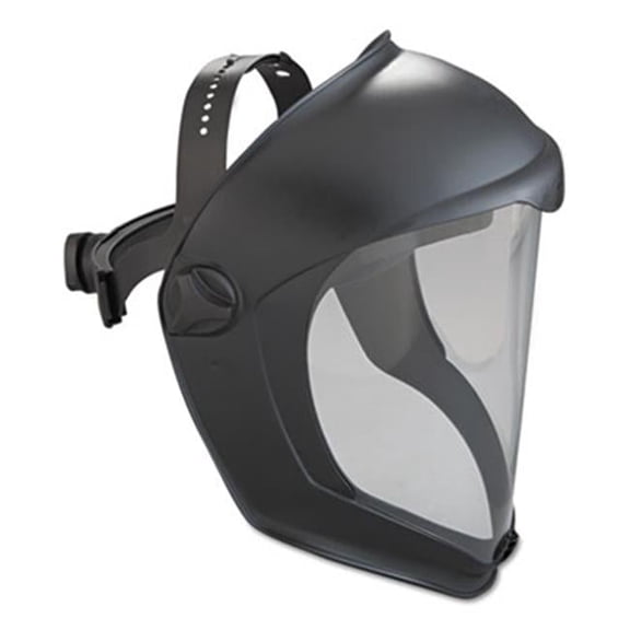 Bionic Face Shield - Matte Black Frame - Clear Lens - Anti-Fog Visor