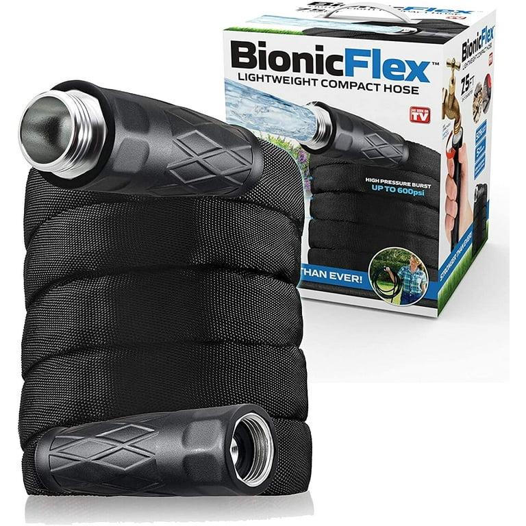 Bionic Flex Garden Hose, Flexible, Lightweight, Heavy Duty Water Hose - 5/8  in. Dia. x 50 ft. 