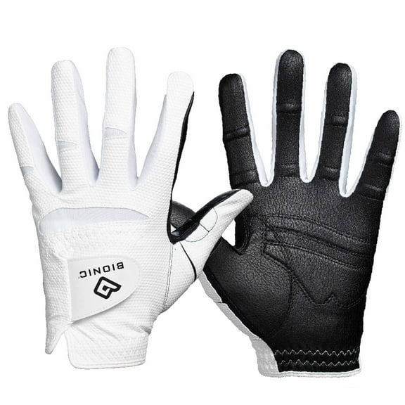 Bionic Gloves Men's RelaxGrip 2.0 DX Golf - Left - Black - Cadet Large