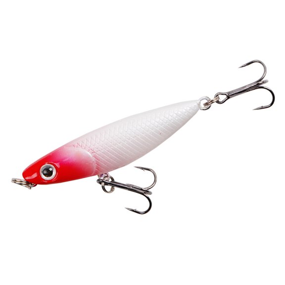 Bionic Hard Bait, 45mm Mini Lifelike Bionic Hard Bait Fake Fish Lure with Hooks Fishing Gear Tools