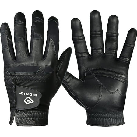 Bionic Men's Cadet Left Hand Stable Grip 2.0 Golf Glove - Large - Black