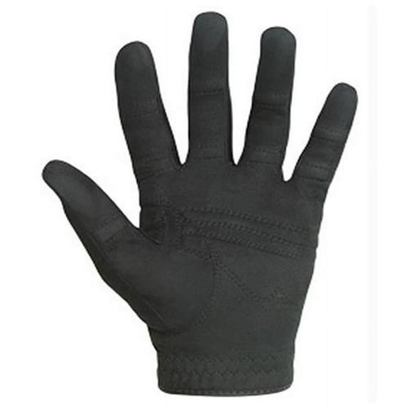 Bionic Men's Right Hand AquaGrip Anti Slip Golf Glove, Suede Microfiber, For Comfort And Performance, Black Gloves For Left Handed Golfers (Medium)