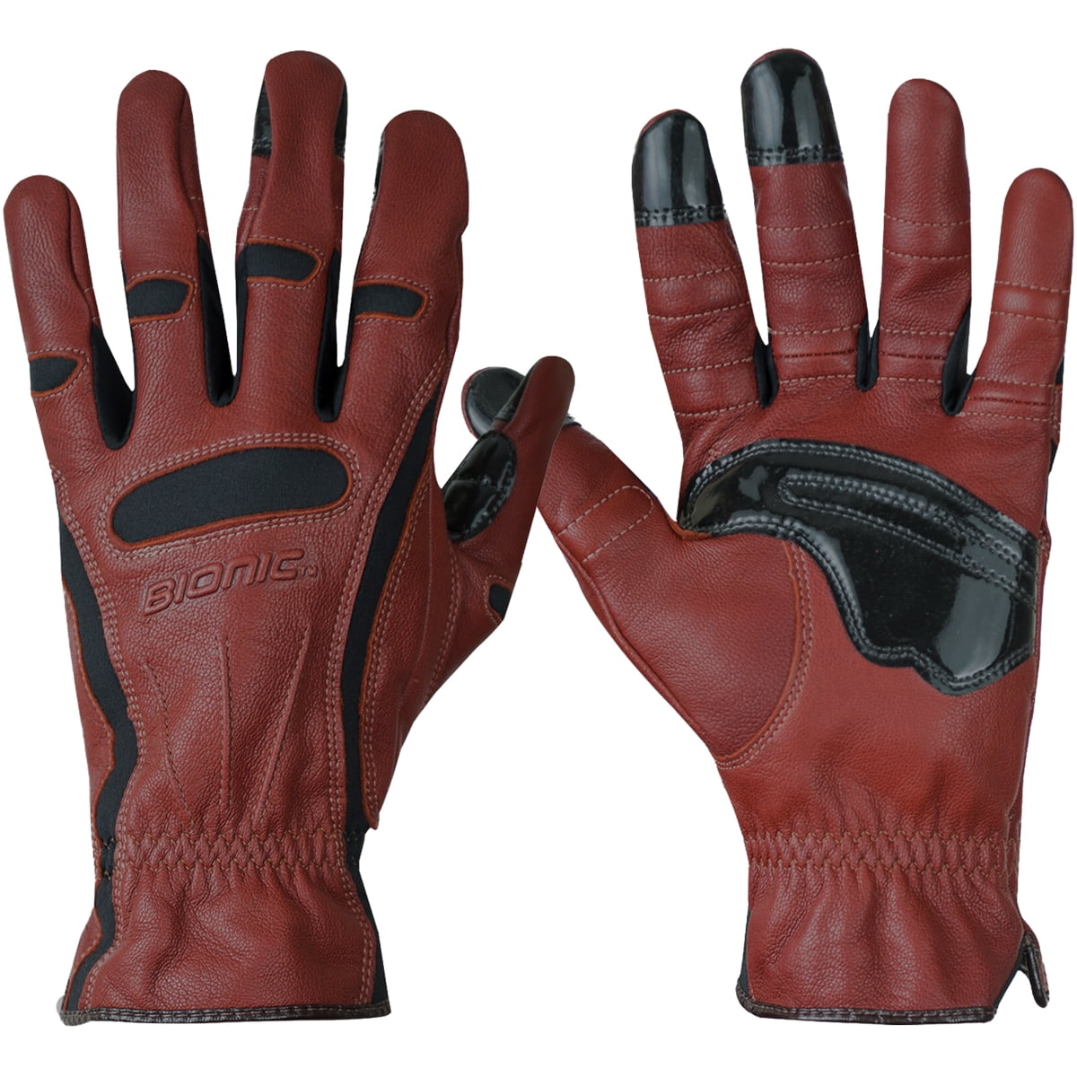 Mechanix Wear Mechanics Gloves: 2XL ( 12 ), Mechanics Glove, Full Finger,  Pigskin, Brown, 1 PR