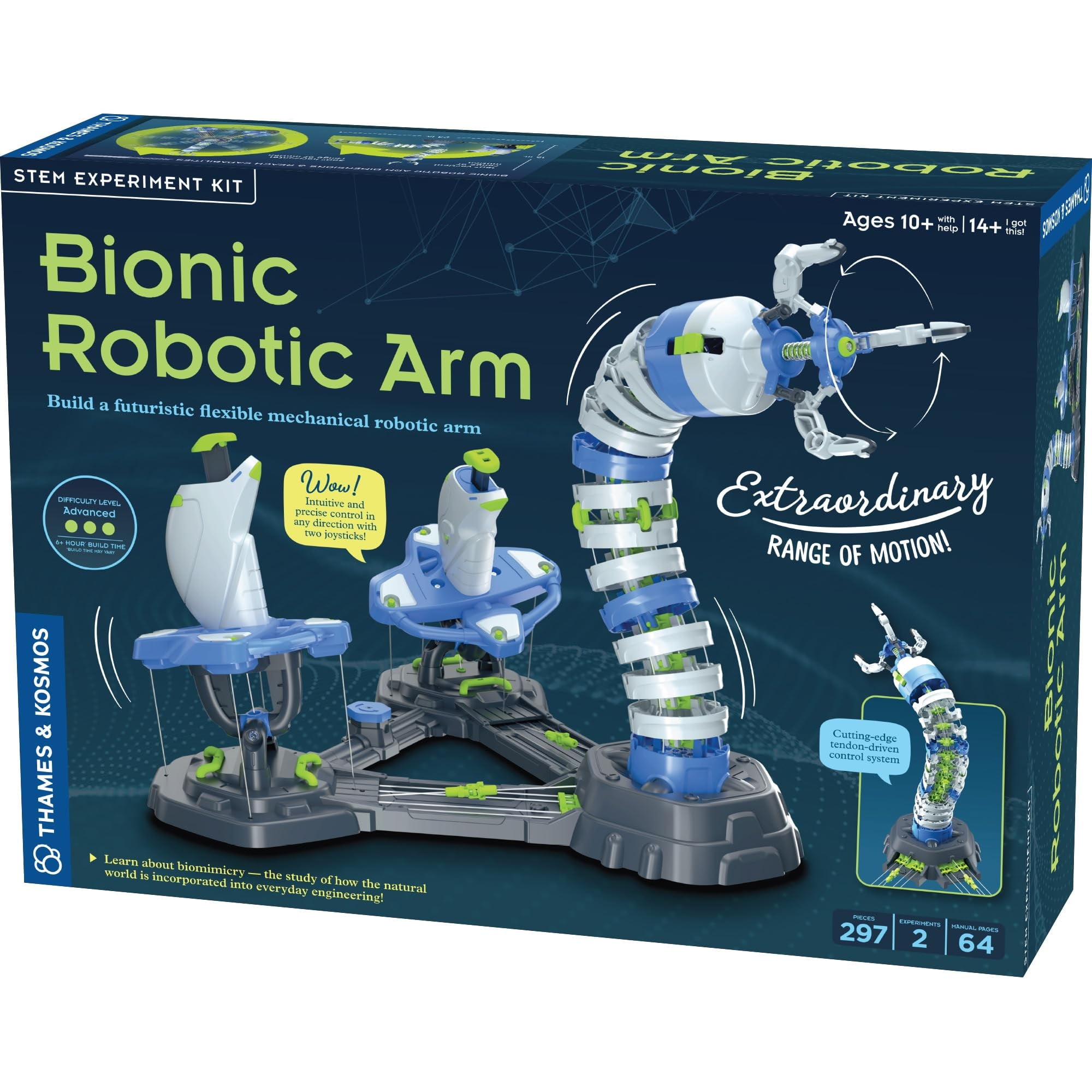 Advanced Bionic Robotic Arm STEM Experiment Kit