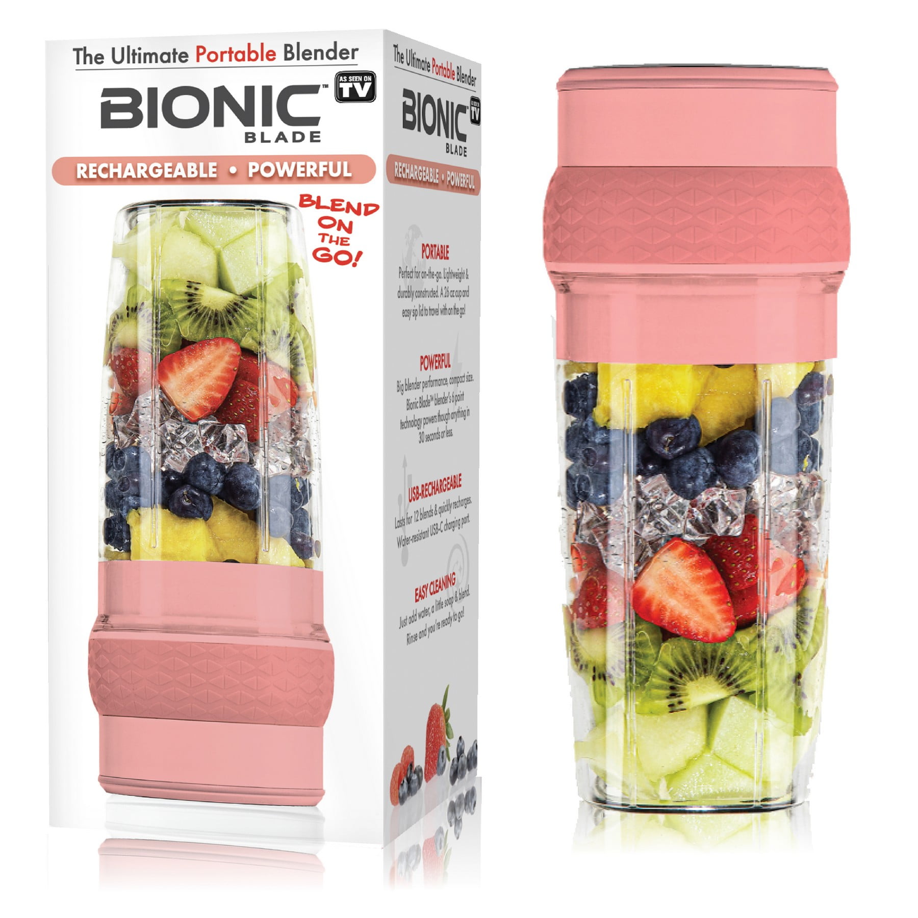 Bionic Smoothie Blender Personal Portable Rechargeable Blender Juicer
