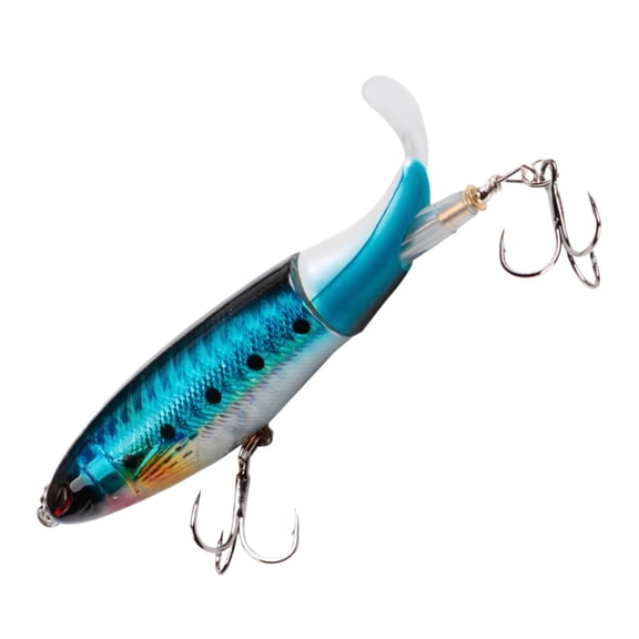 Bionic Spoon Long Casting Fishing Lure, Floating Hard Bait with Treble Hook for Freshwater Saltwater Outdoor Angling Use for Bass