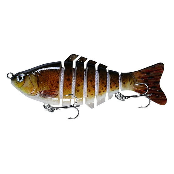 Bionic Swimming Lure,3D Bionic Swimming Bait,Baitfish That Swim Like Real Fish,Suitable for All Kinds of Fishing Waters,10CM,C