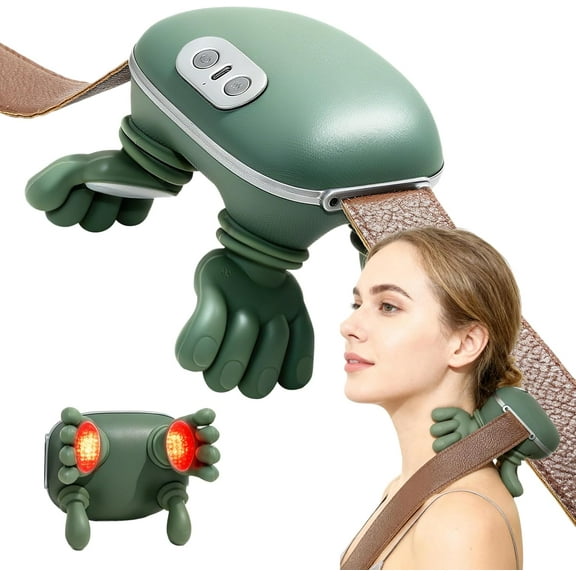 Bionic hand heating massager, a heated, realistic hand-shaped massager with fingers, effectively relieves back muscle pain, with a portable and lightweight design.