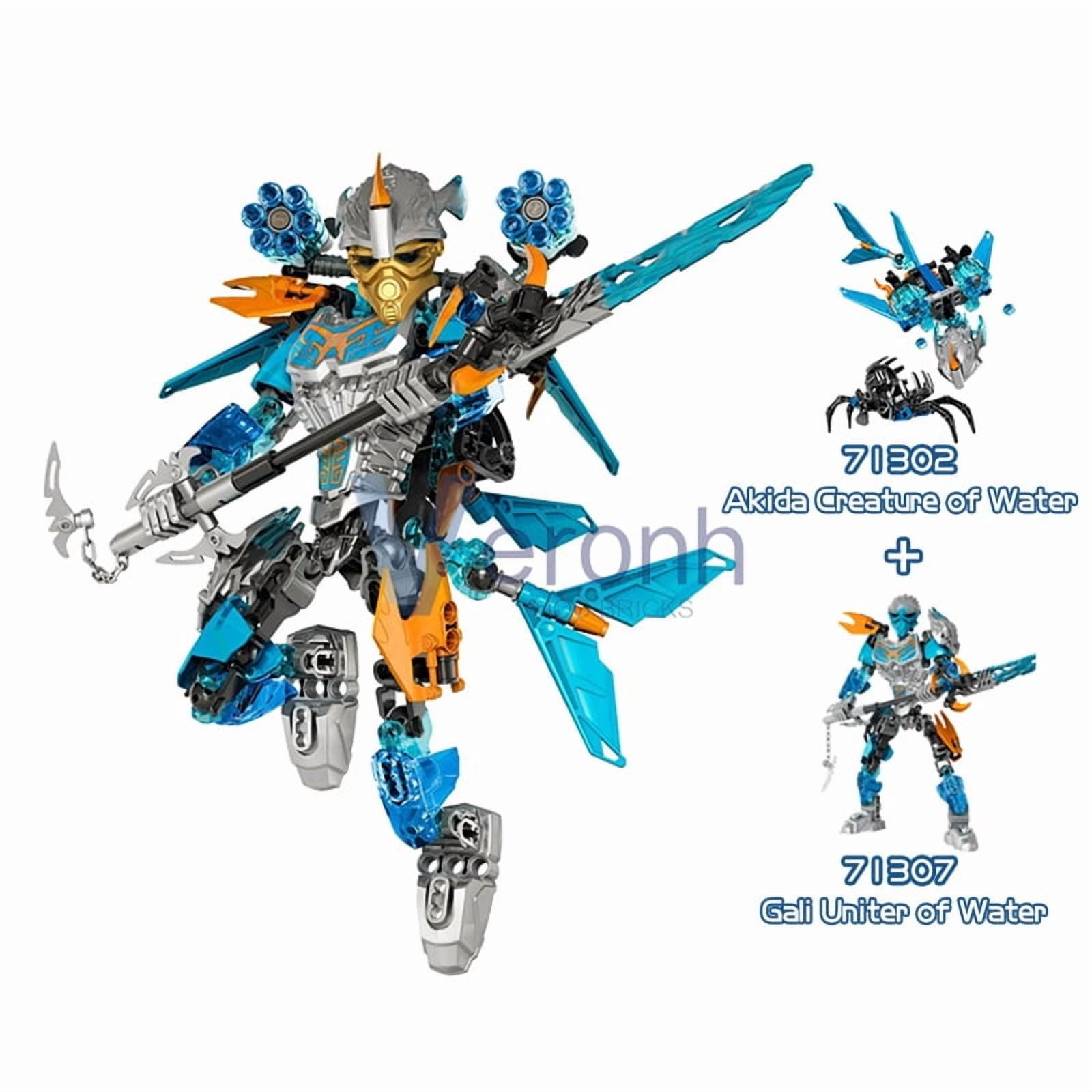Bionicle Warriors Building Block Lewa Jungle Protector Gali Water ...