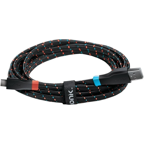 Bionik BNK-9004 Lynx Braided Cable for Nintendo Switch, 6ft