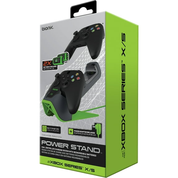 Xbox Accessory: Power - BIONIK Power Stand - Dual Battery And Charging System