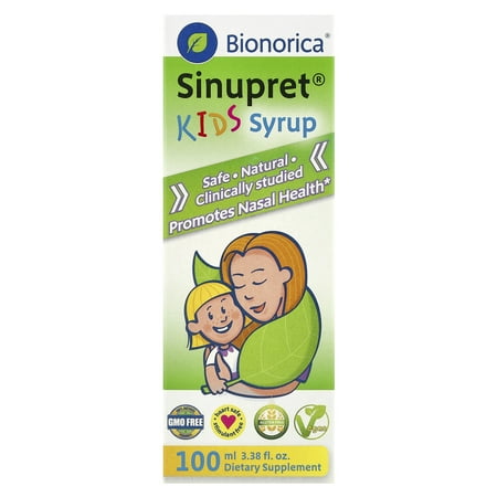 Bionorica - Sinupret Kids Sinus & Immune Syrup - 3.38 fl. oz.