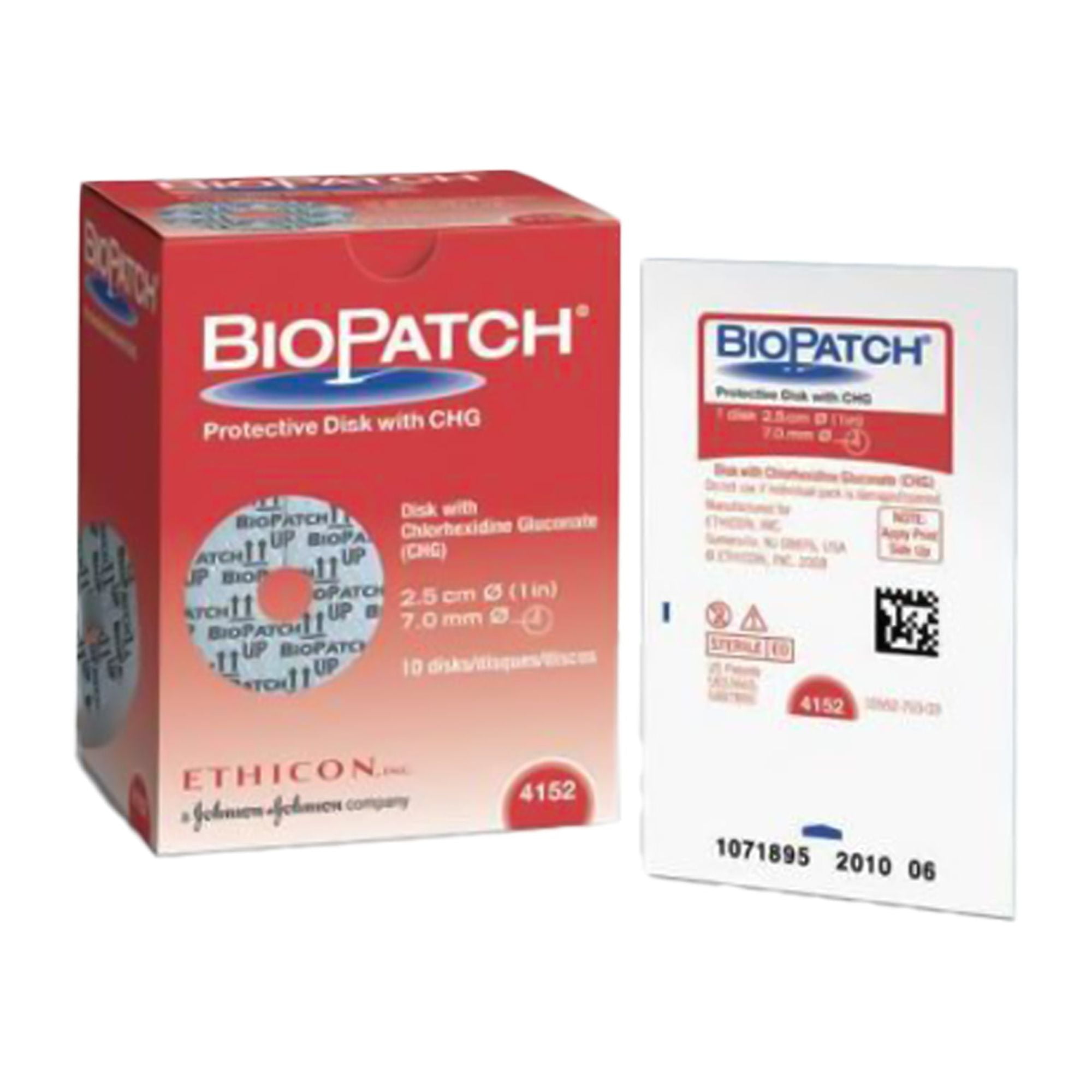 Biopatch IV Dressing