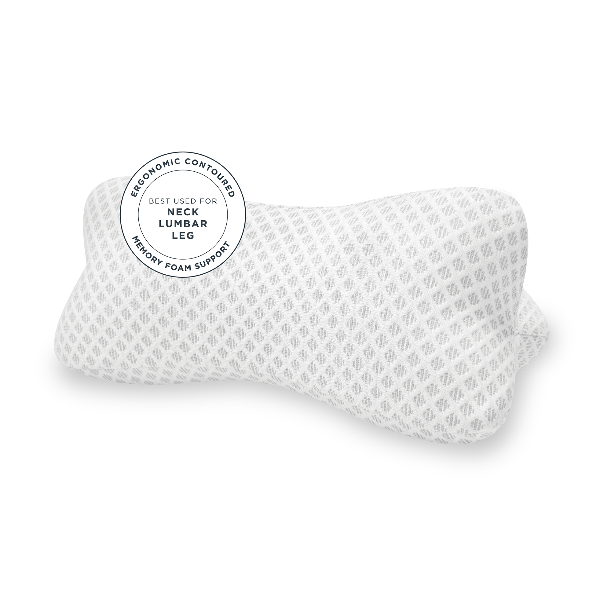 Biopedic Supportive Memory Foam Bone-Shaped Knee Pillow With Adjustable Strap - image 1 of 6