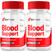 Biopulse Blood Support Pills Advanced Formula Health and Wellness Supplement 120 Capsules
