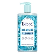 Bioré Balancing Face Wash, PH Balanced Face Cleanser, Combination Skin, 6.77 oz